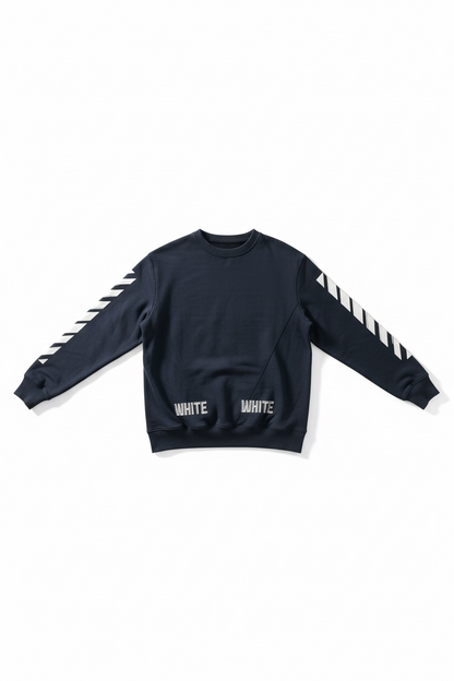 Off-White Navy Long Tee