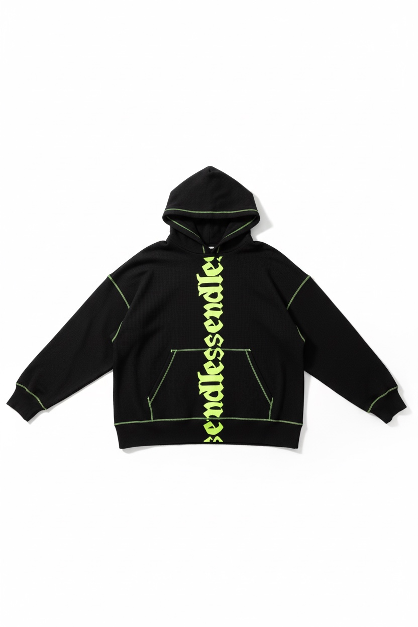 Endless × Vlone
ENDLESS DENIM HOODIE