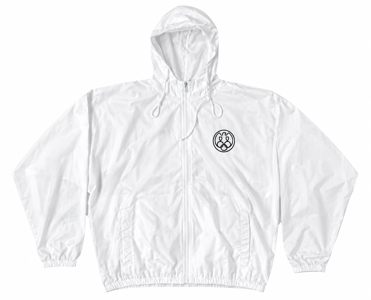 Yeezy Nylon Windbreaker Jacket White